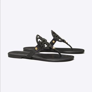 Tory Burch Black Miller Sandals